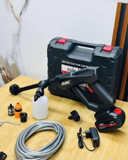 משאבת שטיפה לרכב ולבית