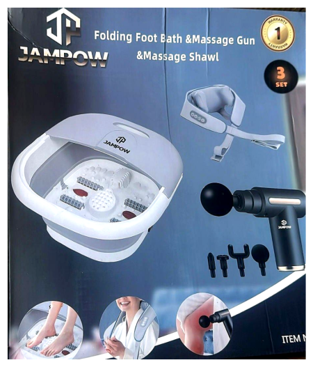 ערכת עיסוי 3 ב-1 מבית JAMPOW