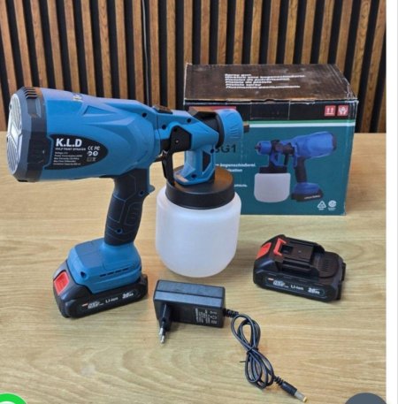 אקדח צבע סוללה