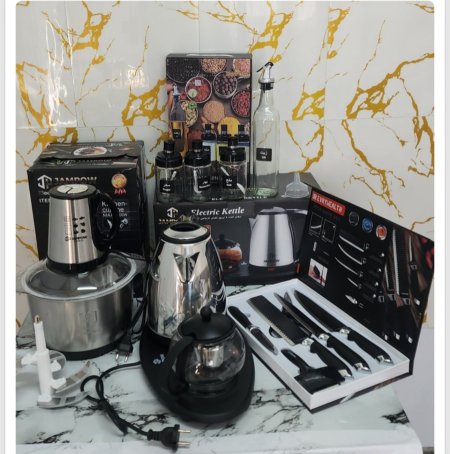 חבילת קומקום זוגית 4 חלקים