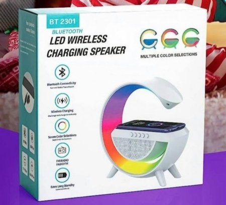 רמקול מואר עם מטען אלחוטי