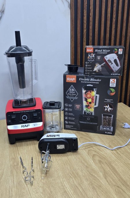 בלנדר רוק + מקצף מתוקים מתנה 